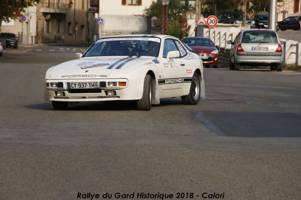 16ème Rallye du Gard Historique – 6 et 7 octobre 2018 – Bessèges, Gard